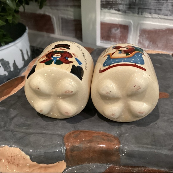 🔴 Set of 2 beautiful ceramic crafted Christmas themed candles - PLUS Free One - Picture 6 of 11